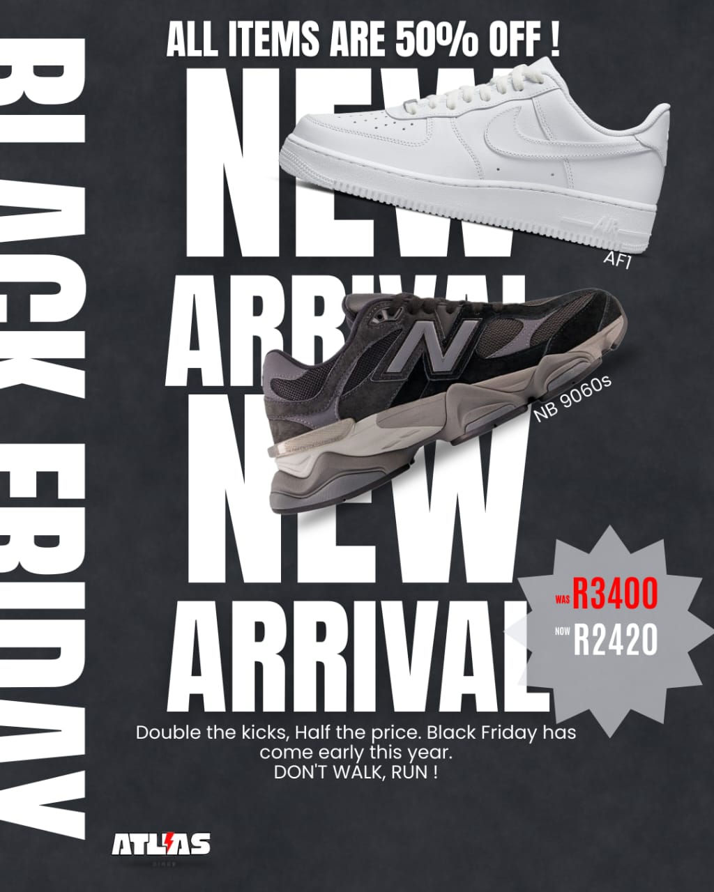 NEW BALANCES x AIR FORCE 1