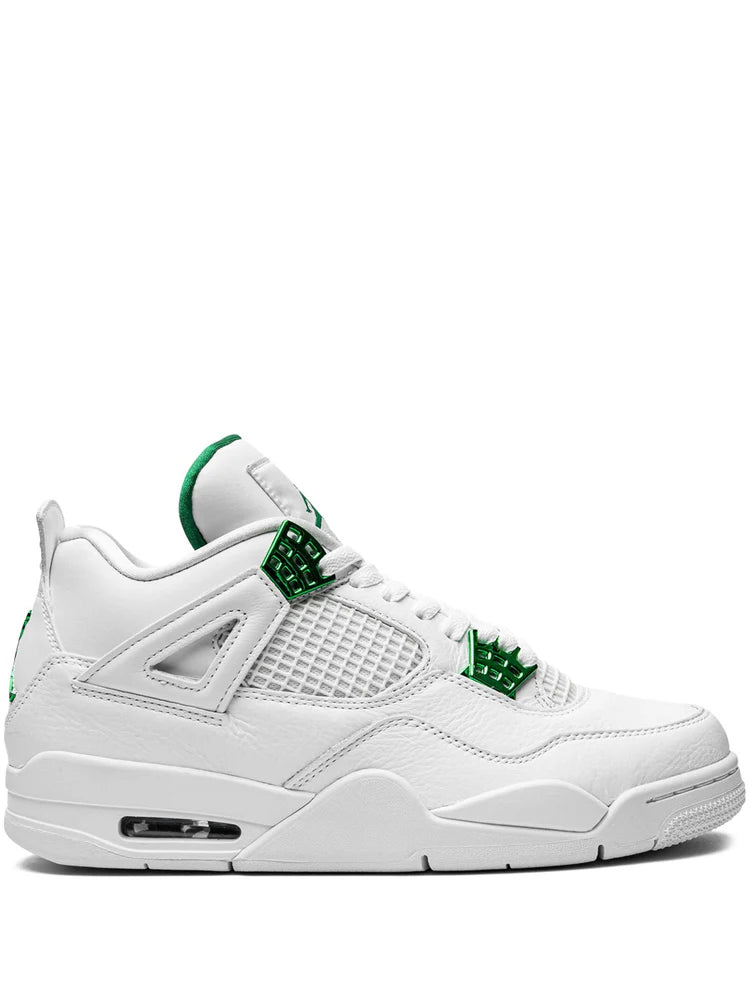 Air Jordan 4 Retro 'White Metallic Green'