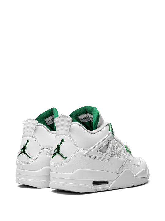 Air Jordan 4 Retro 'White Metallic Green'