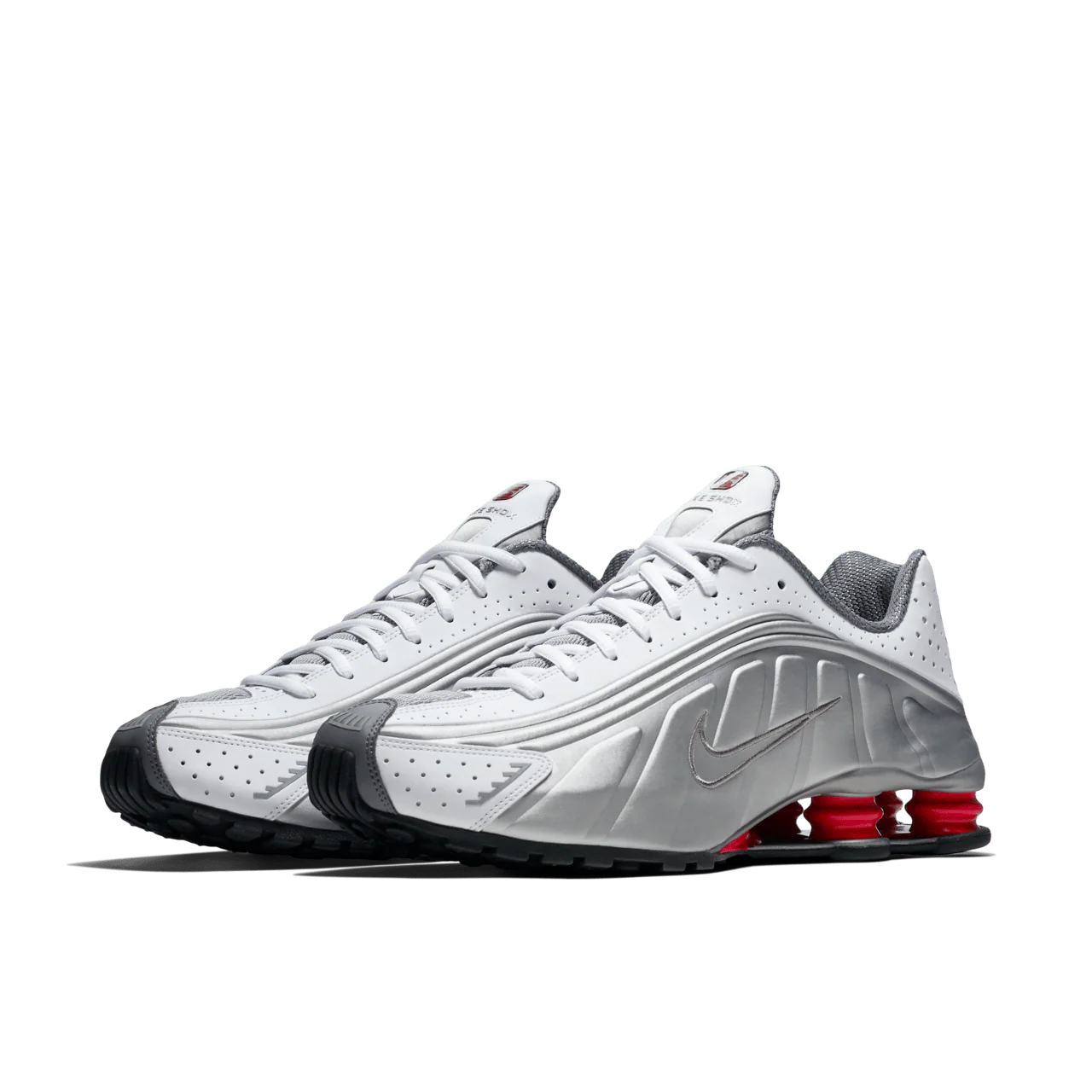 Nike Shox R4 “White & Comet Red”