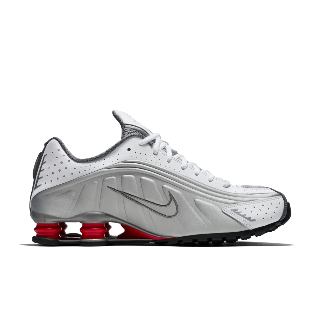 Nike Shox R4 “White & Comet Red”