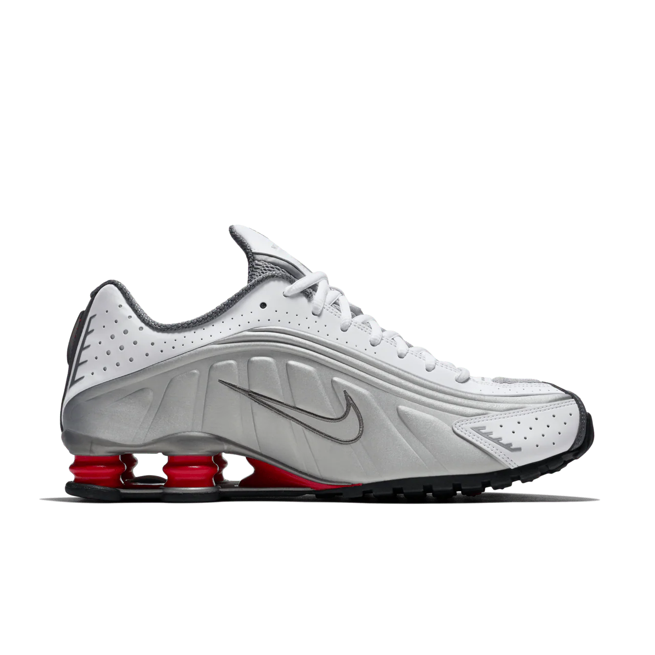 Nike Shox R4 “White & Comet Red”