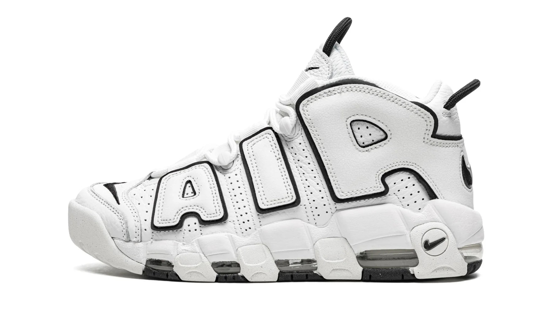 Nike AIR MORE UPTEMPO MNS WMNS "White / Black"