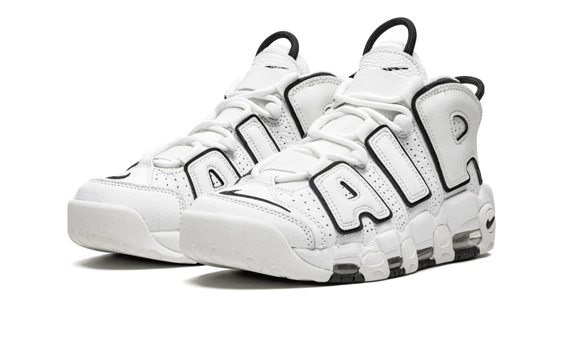 Nike AIR MORE UPTEMPO MNS WMNS "White / Black"
